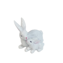 Iepurasi de ceramica mama si copilul 8.5cm