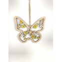Fluture de lemn decupat 11/10cm