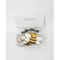 Set de albinuțe de lemn 6cm