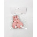 Set iepurași de lemn 8,5/4cm