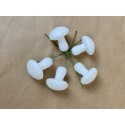 Ciupercute de polistiren alb sidef 2cm, 3cm, 4cm